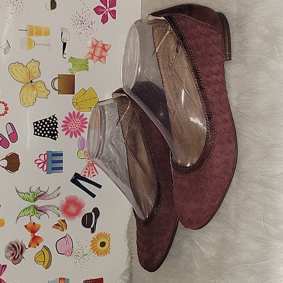 Sofft maroon flats - Picture 3 of 6